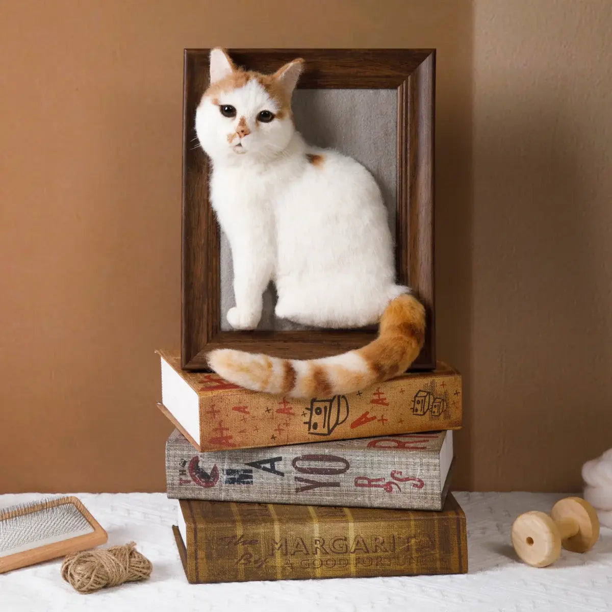 Framed Pet Portrait-Cat