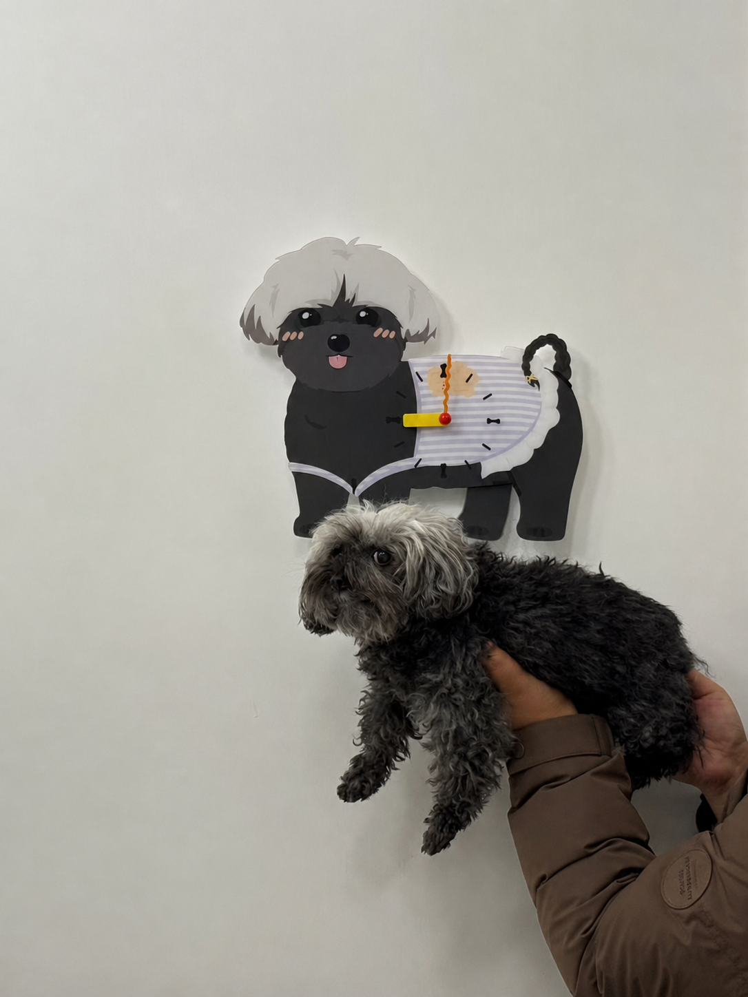 Custom Pet Portrait Wall Clock