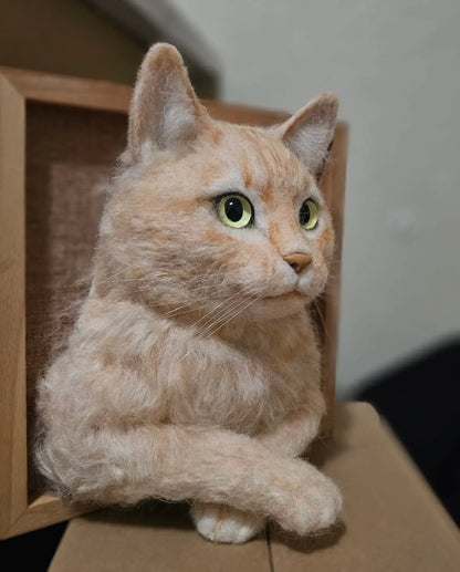 Framed Pet Portrait-Cat