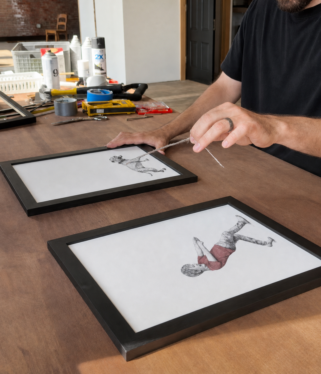 Approved custom portrait sketch