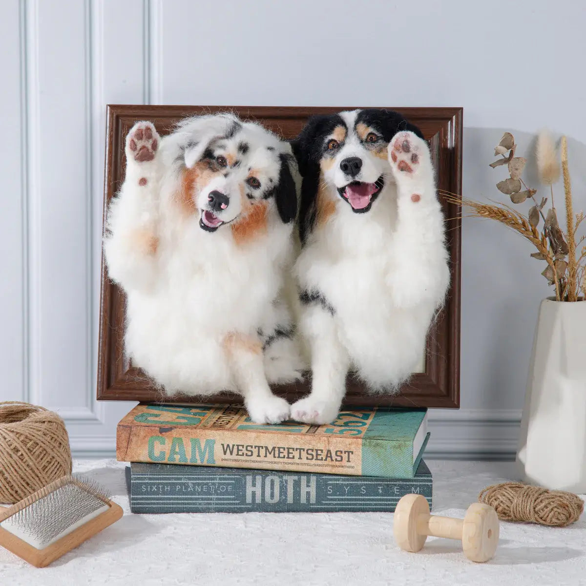 Framed Pet Portrait-Dog