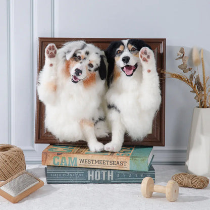 Framed Pet Portrait-Dog